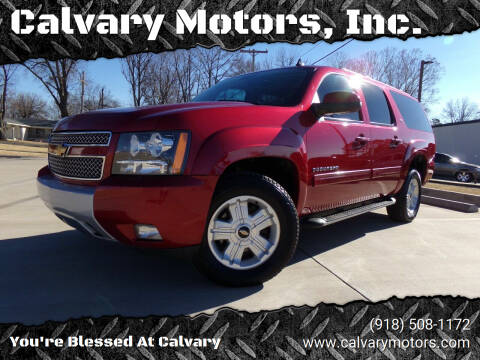 2013 Chevrolet Suburban for sale at Calvary Motors, Inc. in Bixby OK