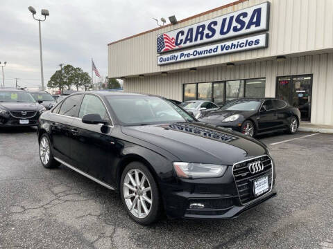 2015 Audi A4 for sale at Cars USA in Virginia Beach VA