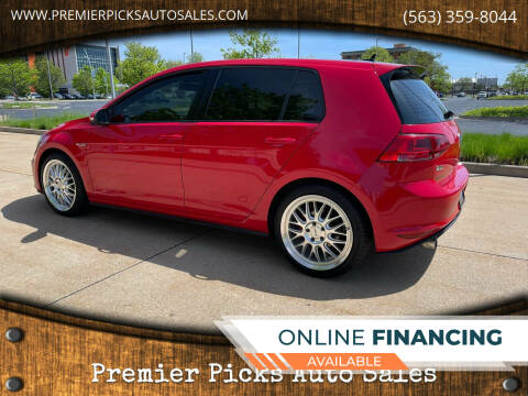 2015 Volkswagen Golf GTI for sale at Premier Picks Auto Sales in Bettendorf IA