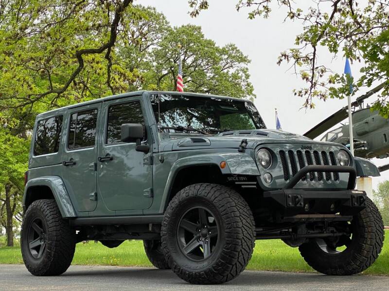 2014 Jeep Wrangler Unlimited for sale at Every Day Auto Sales in Shakopee MN