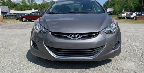 2013 Hyundai Elantra for sale at Premier Auto Solutions & Sales in Quinton VA