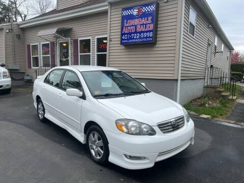 2007 Toyota Corolla for sale at Lonsdale Auto Sales in Lincoln RI