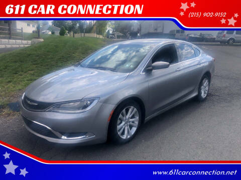 2016 Chrysler 200 for sale at 611 CAR CONNECTION in Hatboro PA