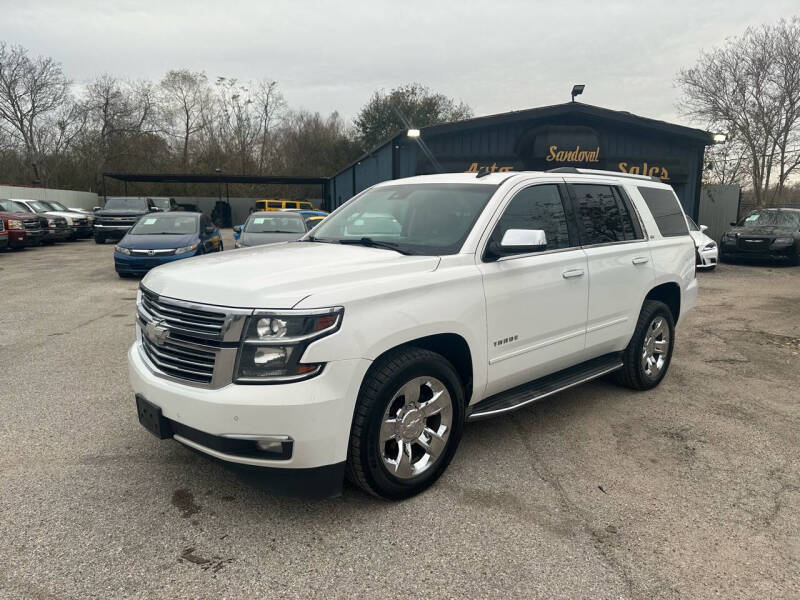 2015 Chevrolet Tahoe for sale at Sandoval Auto Sales in Houston TX