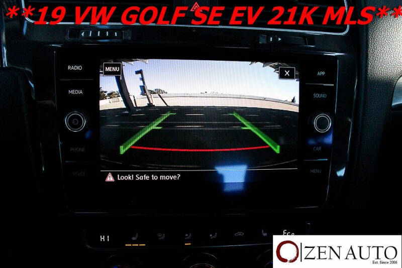 2019 Volkswagen e-Golf SE