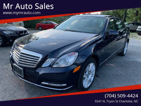 2012 Mercedes-Benz E-Class for sale at Mr Auto Sales in Charlotte NC