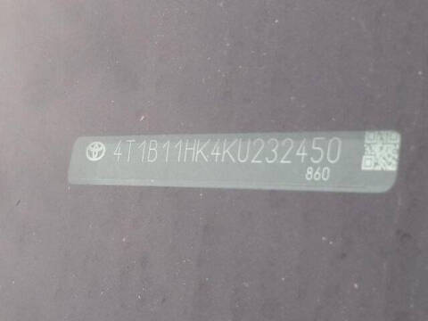 2019 Toyota Camry LE