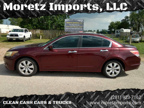 2008 Honda Accord for sale at Moretz Imports, LLC in Spring TX