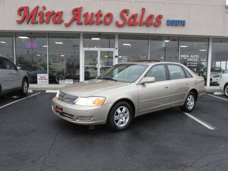 2002 Toyota Avalon for sale at Mira Auto Sales in Dayton OH