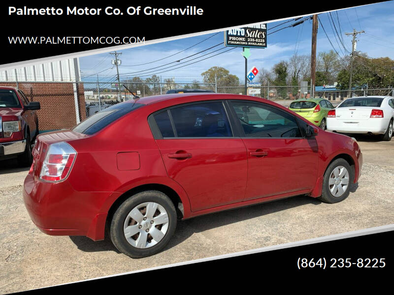 2009 Nissan Sentra for sale at Palmetto Motor Co. of Greenville in Greenville SC