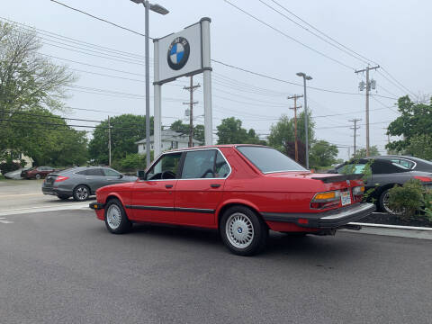1987 BMW 5 Series for sale at SODA MOTORS AUTO SALES LLC in Newport RI