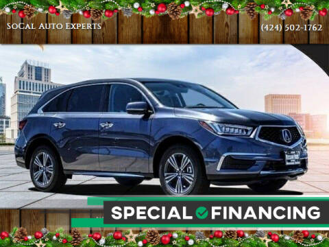 2018 Acura MDX for sale at SoCal Auto Experts in Culver City CA