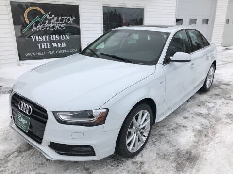 2016 Audi A4 for sale at HILLTOP MOTORS INC in Caribou ME
