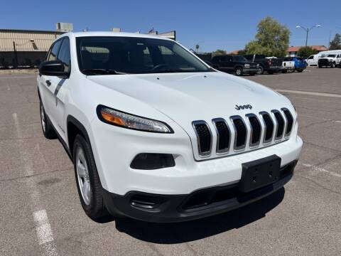 2016 Jeep Cherokee for sale at Rollit Motors in Mesa AZ