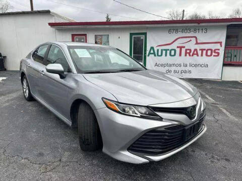 2018 Toyota Camry for sale at AUTO TRATOS in Marietta GA