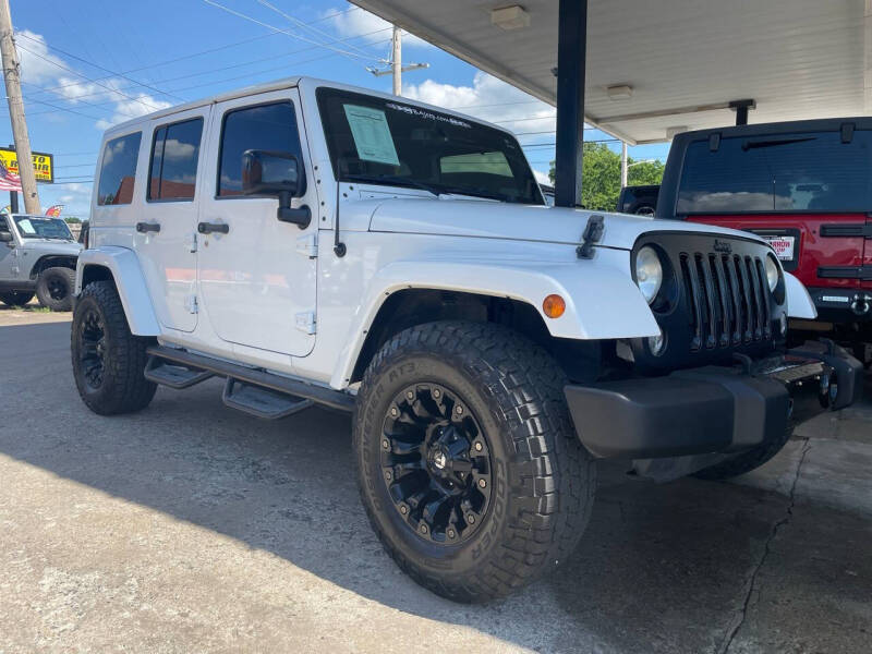 2014 Jeep Wrangler Unlimited for sale at Broken Arrow Motor Co in Broken Arrow OK