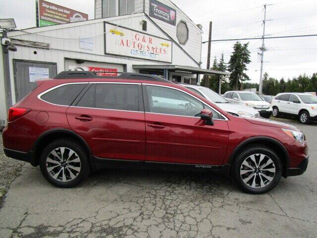 2017 Subaru Outback for sale at G&R Auto Sales in Lynnwood WA