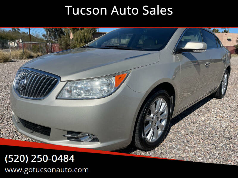 2013 Buick LaCrosse for sale at Tucson Auto Sales in Tucson AZ