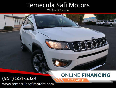 2020 Jeep Compass for sale at Temecula Safi Motors in Temecula CA