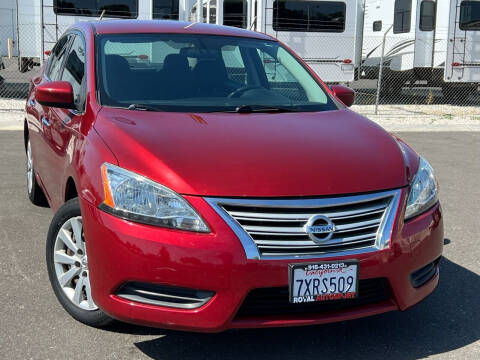 2015 Nissan Sentra for sale at Royal AutoSport in Elk Grove CA