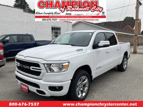 2023 RAM 1500 for sale at CHAMPION CHRYSLER CENTER in Rockwell City IA