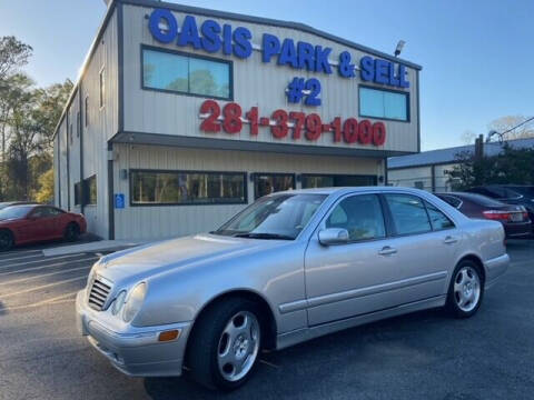 2001 Mercedes-Benz E-Class for sale at Oasis Park and Sell #2 in Tomball TX
