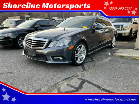 2010 Mercedes-Benz E-Class for sale at Shoreline Motorsports in Waterbury CT