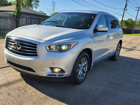 2013 Infiniti JX35 for sale at MOTORSPORTS IMPORTS in Houston TX