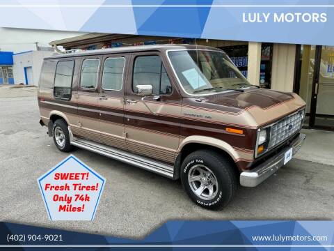 1987 Ford E-Series Cargo for sale at Luly Motors in Lincoln NE