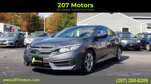 2017 Honda Civic for sale at 207 Motors in Gorham ME