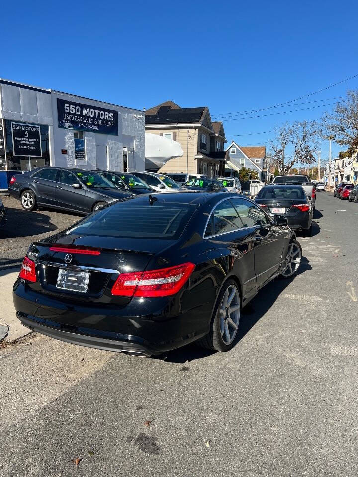 2010 Mercedes-Benz E-Class for sale at 550 MOTORS in Winthrop, MA