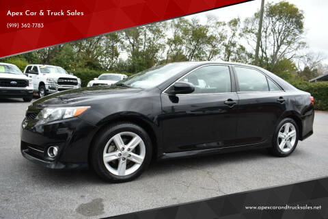 2014 Toyota Camry for sale at Apex Car & Truck Sales in Apex NC