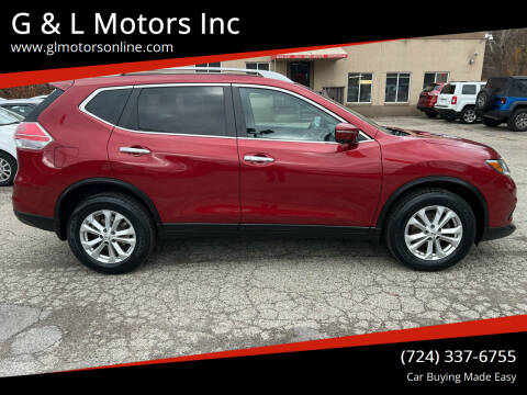 2015 Nissan Rogue for sale at G & L Motors Inc in New Kensington PA