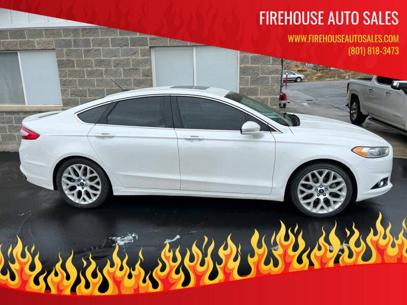 2014 Ford Fusion for sale at Firehouse Auto Sales in Springville UT