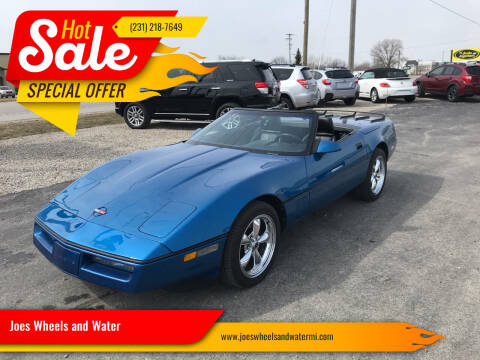 1990 Chevrolet Corvette for sale at Joes Wheels and Water in Traverse City MI