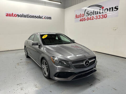 2018 Mercedes-Benz CLA for sale at Auto Solutions in Warr Acres OK
