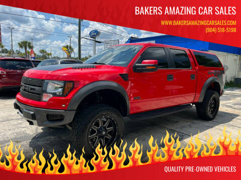 2012 Ford F-150 for sale at Bakers Amazing Car Sales in Jacksonville FL