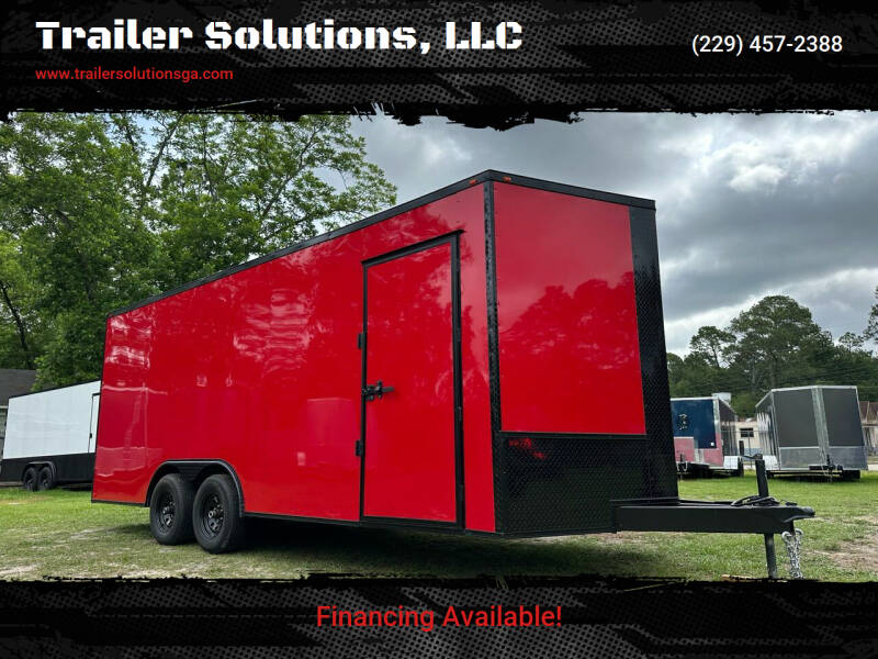 2023 T.Solutions 8.5x20 TA3 Enclosed Trailer for sale at Trailer Solutions, LLC in Fitzgerald GA