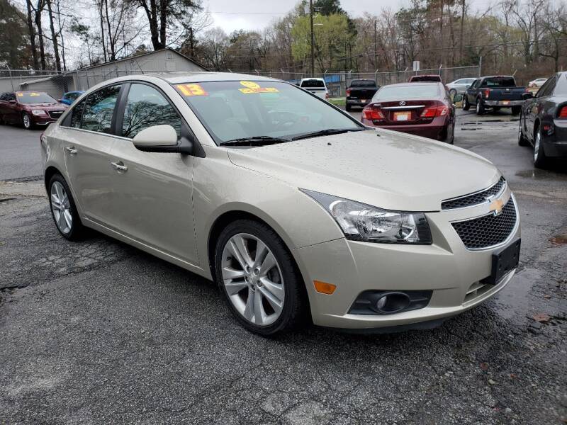 2013 Chevrolet Cruze for sale at Import Plus Auto Sales in Norcross GA
