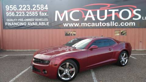 2010 Chevrolet Camaro for sale at MC Autos LLC in Pharr TX