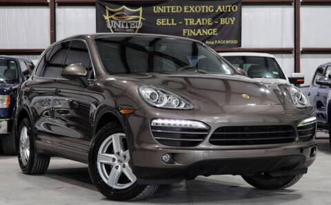 2011 Porsche Cayenne for sale at United Exotic Auto in Houston TX