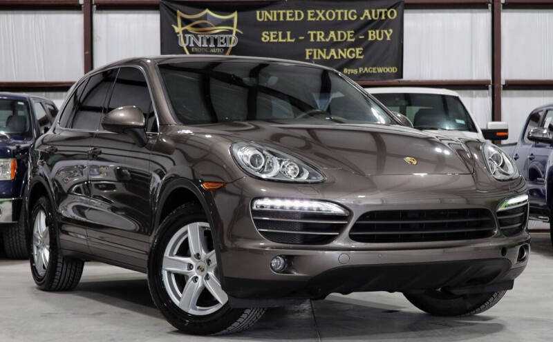 2011 Porsche Cayenne for sale at United Exotic Auto in Houston TX