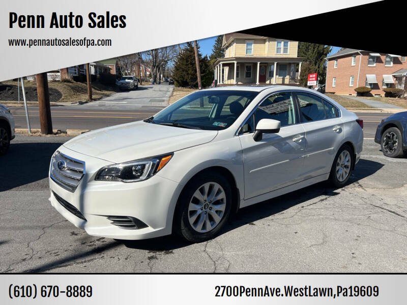 2015 Subaru Legacy for sale at Penn Auto Sales in West Lawn PA