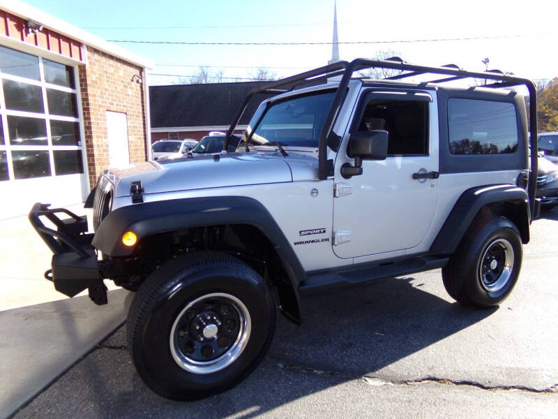 2012 Jeep Wrangler for sale at Dwight Phillips Auto Sales INC in Wilkesboro NC