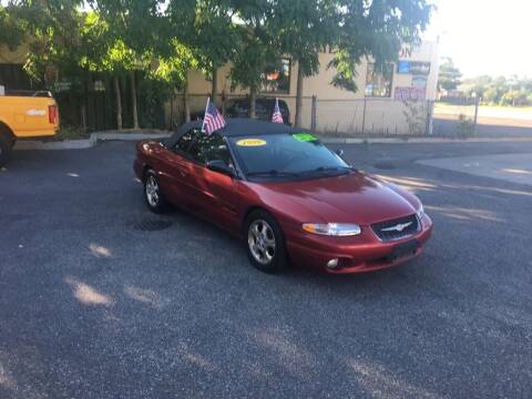1999 Chrysler Sebring for sale at 1020 Route 109 Auto Sales in Lindenhurst NY