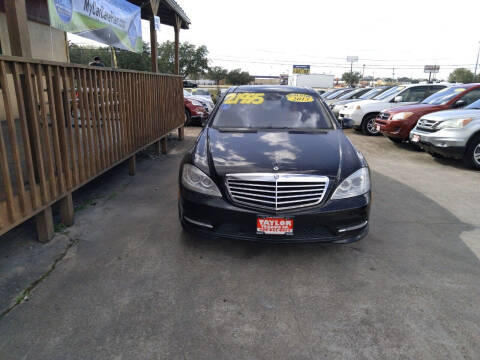 Mercedes Benz S Class For Sale in Beaumont TX Taylor Trading Co