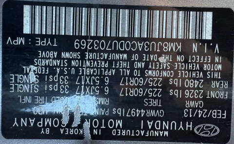 2013 Hyundai Tucson Limited