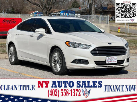 2014 Ford Fusion for sale at NY AUTO SALES in Omaha NE