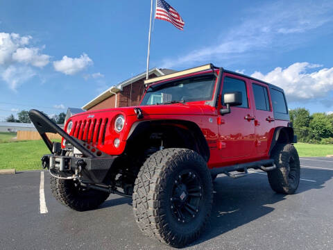 2015 Jeep Wrangler Unlimited for sale at HillView Motors in Shepherdsville KY
