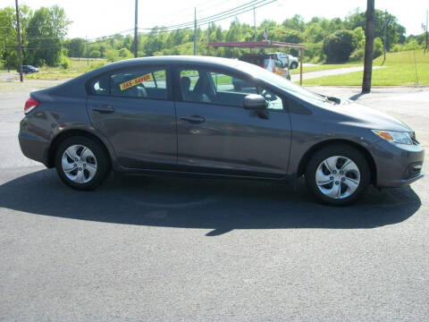 2015 Honda Civic for sale at Lentz's Auto Sales in Albemarle NC